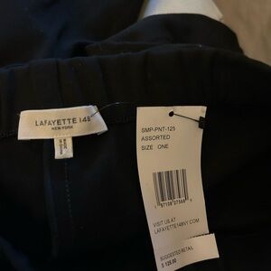 Lafayette 148 Black Pants - Size One